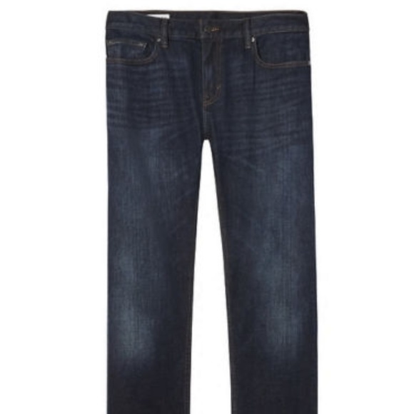 Banana Republic Other - Banana Republic Dark Blue Straight Men Jeans